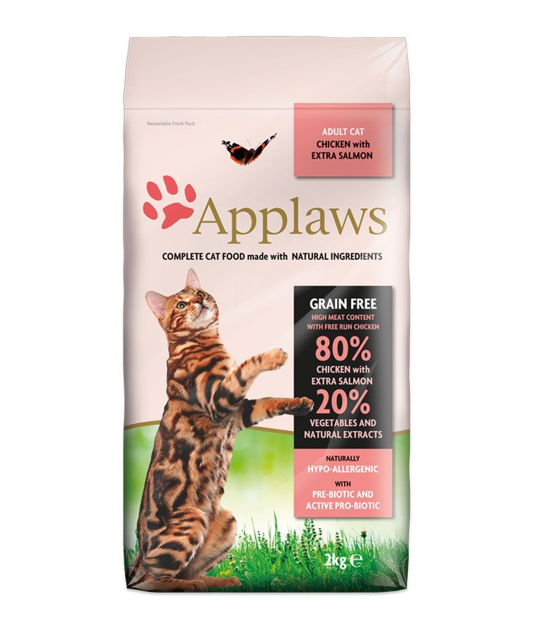 Buy Applaws Chicken Salmon Dry Adult Cat Food 2kg Cat Dry