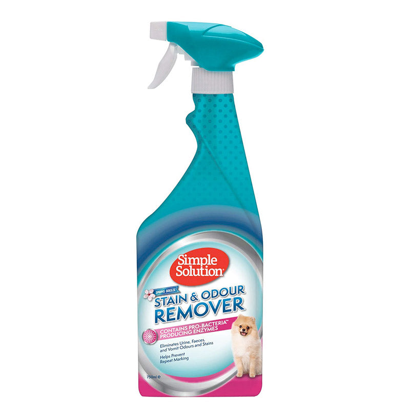 Simple solution stain shop & odor remover