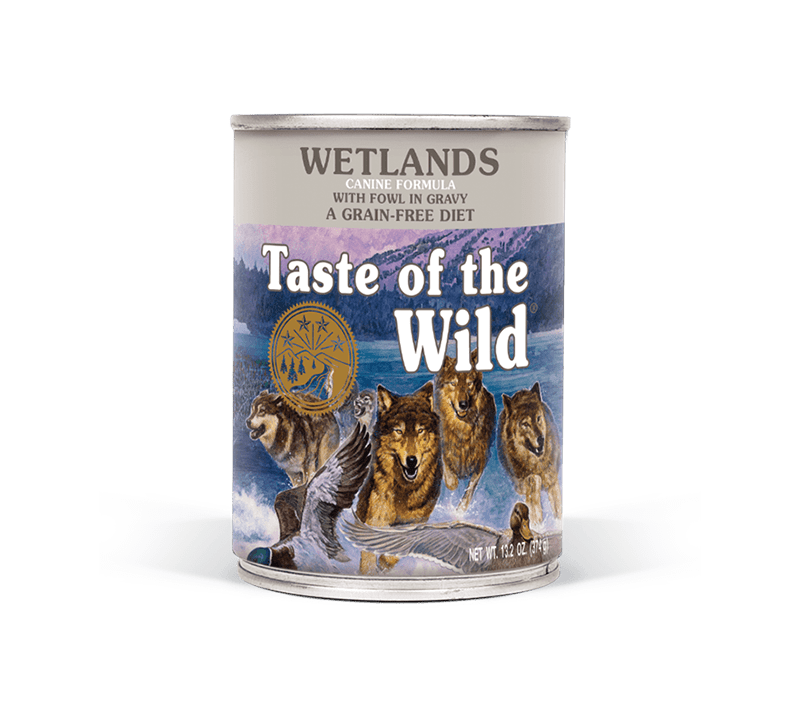 Buy Taste of the Wild Dog Wet Food Wetlands Canine Formula 390g