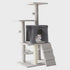 CAT TOWER GREY 50*40*110 (With hammock )