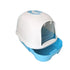 Pets Club - Hooded Cat Litter Box With Handle Detachable Flip