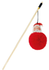 CHRISTMAS CAT POLE FLUFFY SANTA 40cm