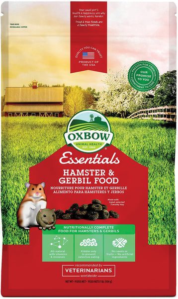 Oxbow essentials 2025 hamster food