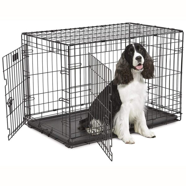 Contour dog hot sale crate large