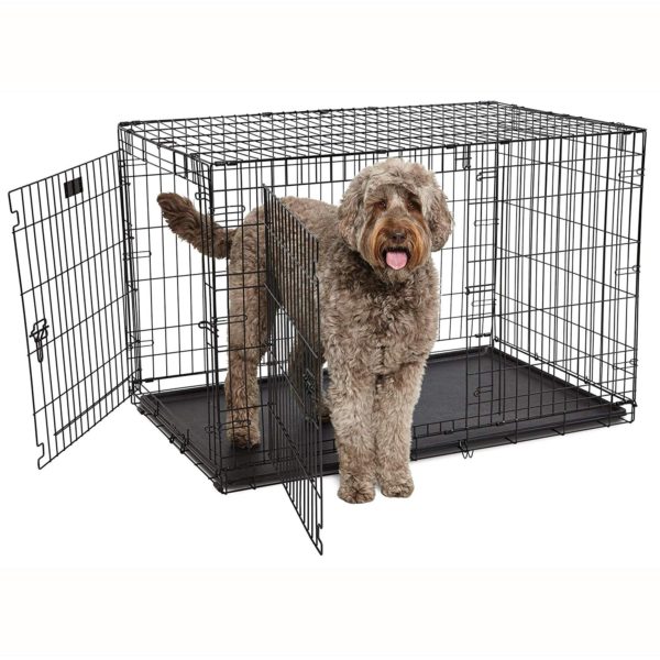 Buy MidWest Contour Double Door Dog Crate Crates Pens Gates Pet Haus