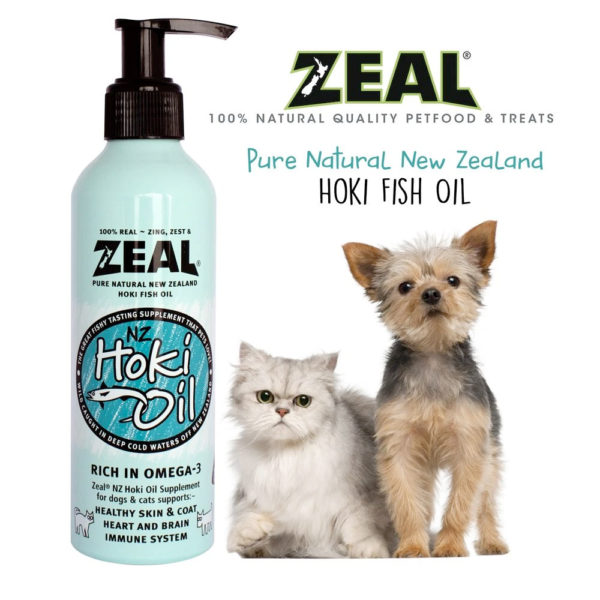 Fish oil store treats for cats